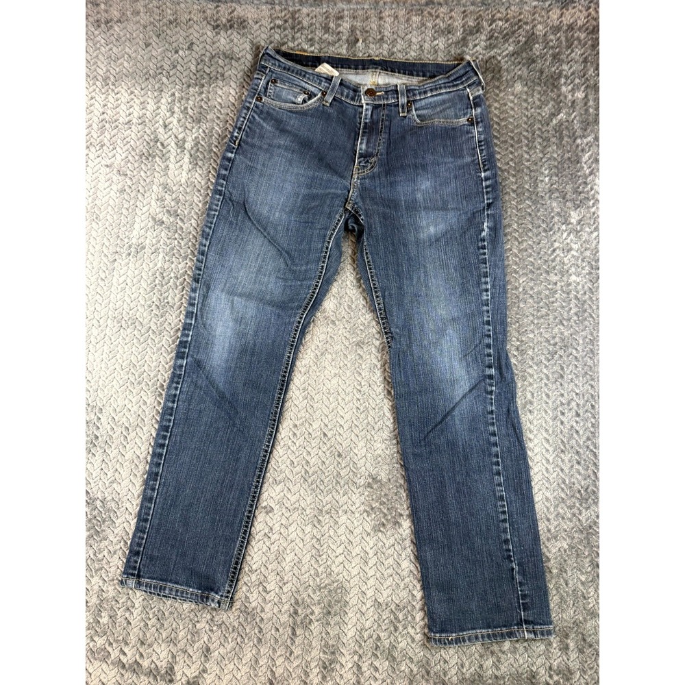 Levis 541 Straight Jeans Mens 30x30 Blue Denim Cotton Stretch 18181-0033